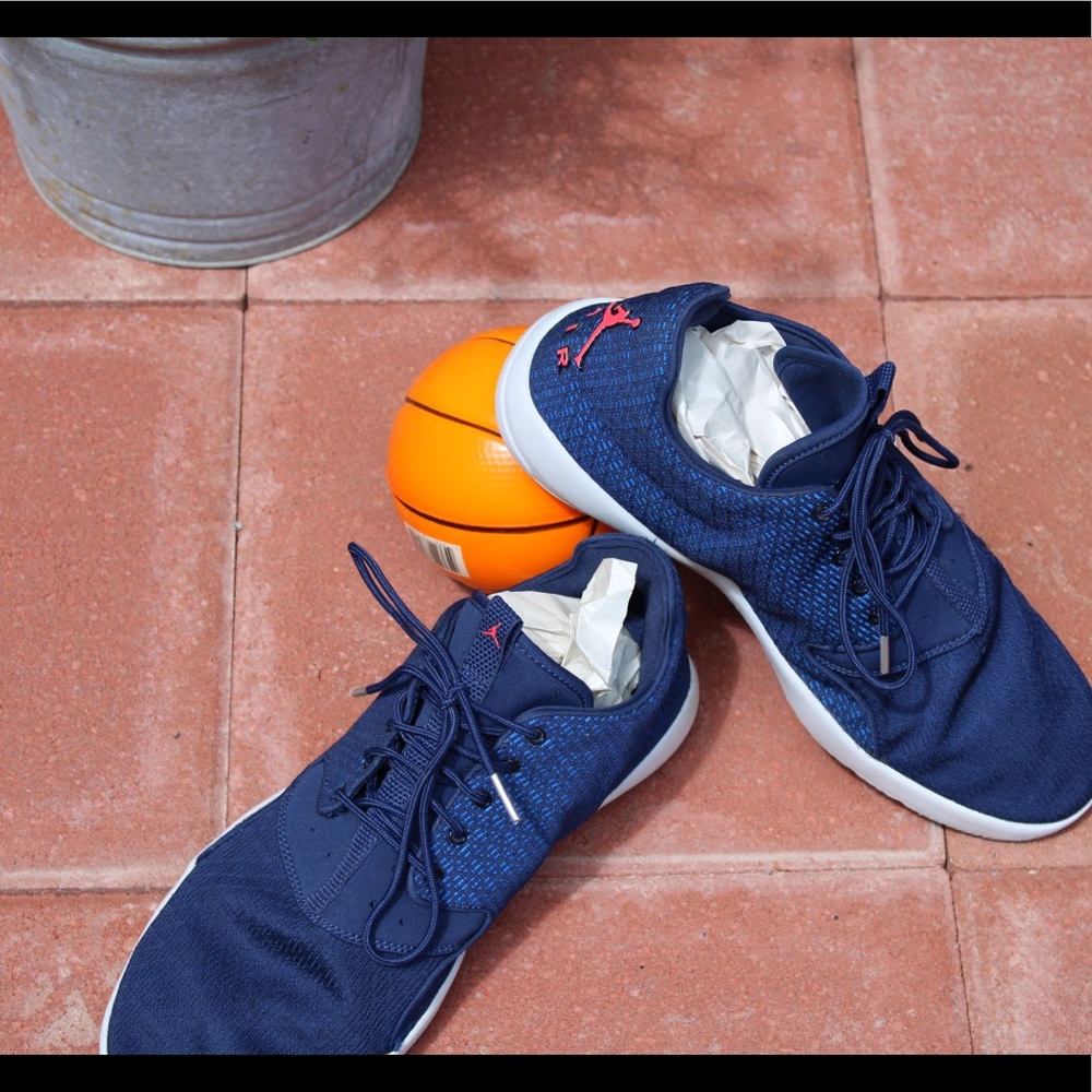 Blue Jordan Sneakers